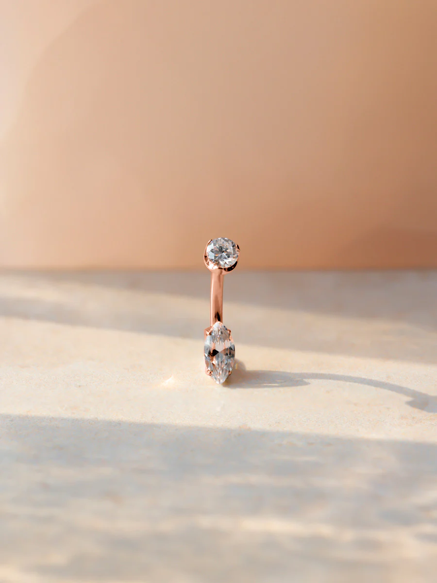 Elegance Eye Titan Bauchnabelpiercing - Image 4