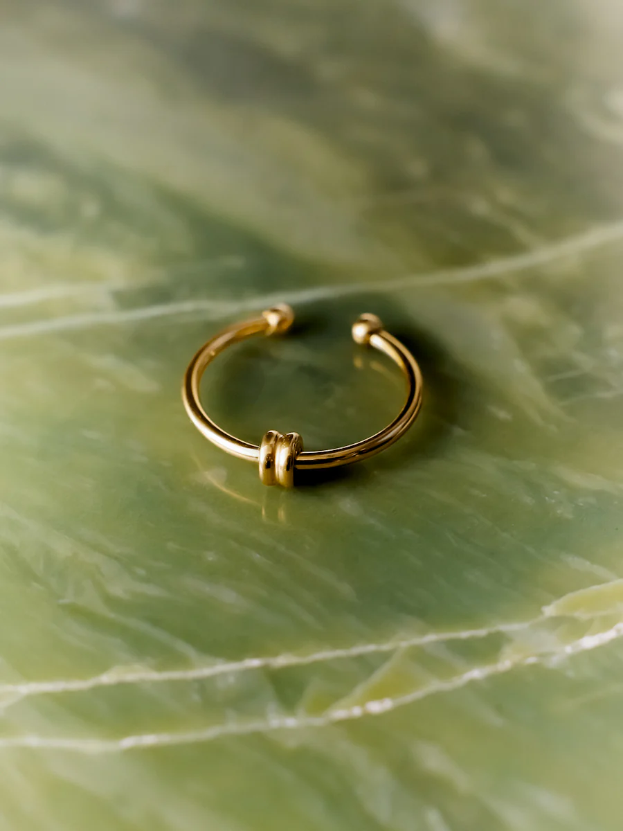 Elegant Duo Loop Ring - Image 3