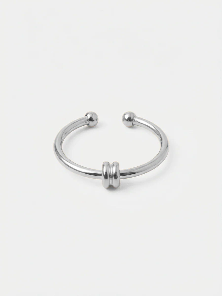 Elegant Duo Loop Ring - Image 4