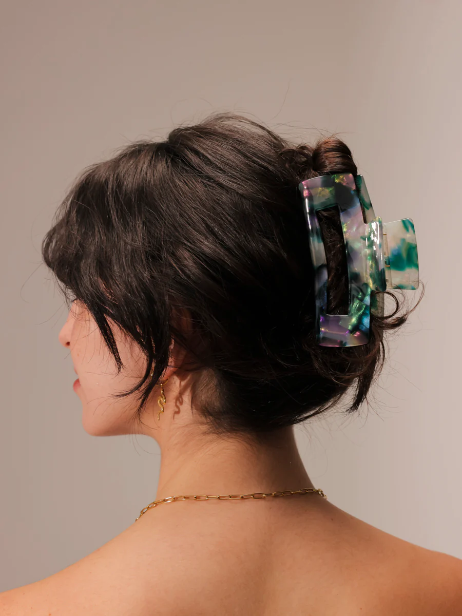 Elegant Ease Haarklammer Emerald Green - Image 3
