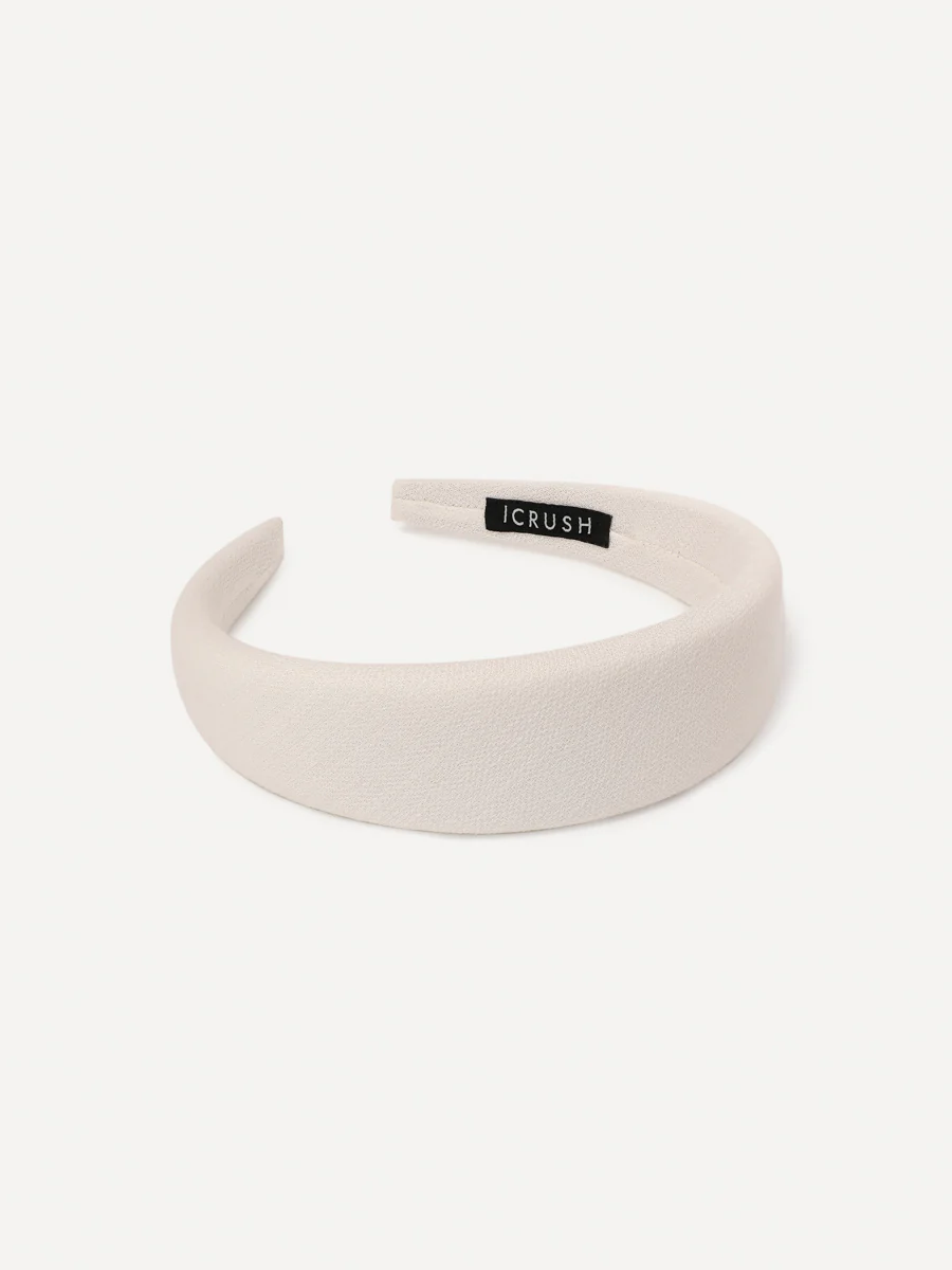 Elegant White Haarreif - Image 3