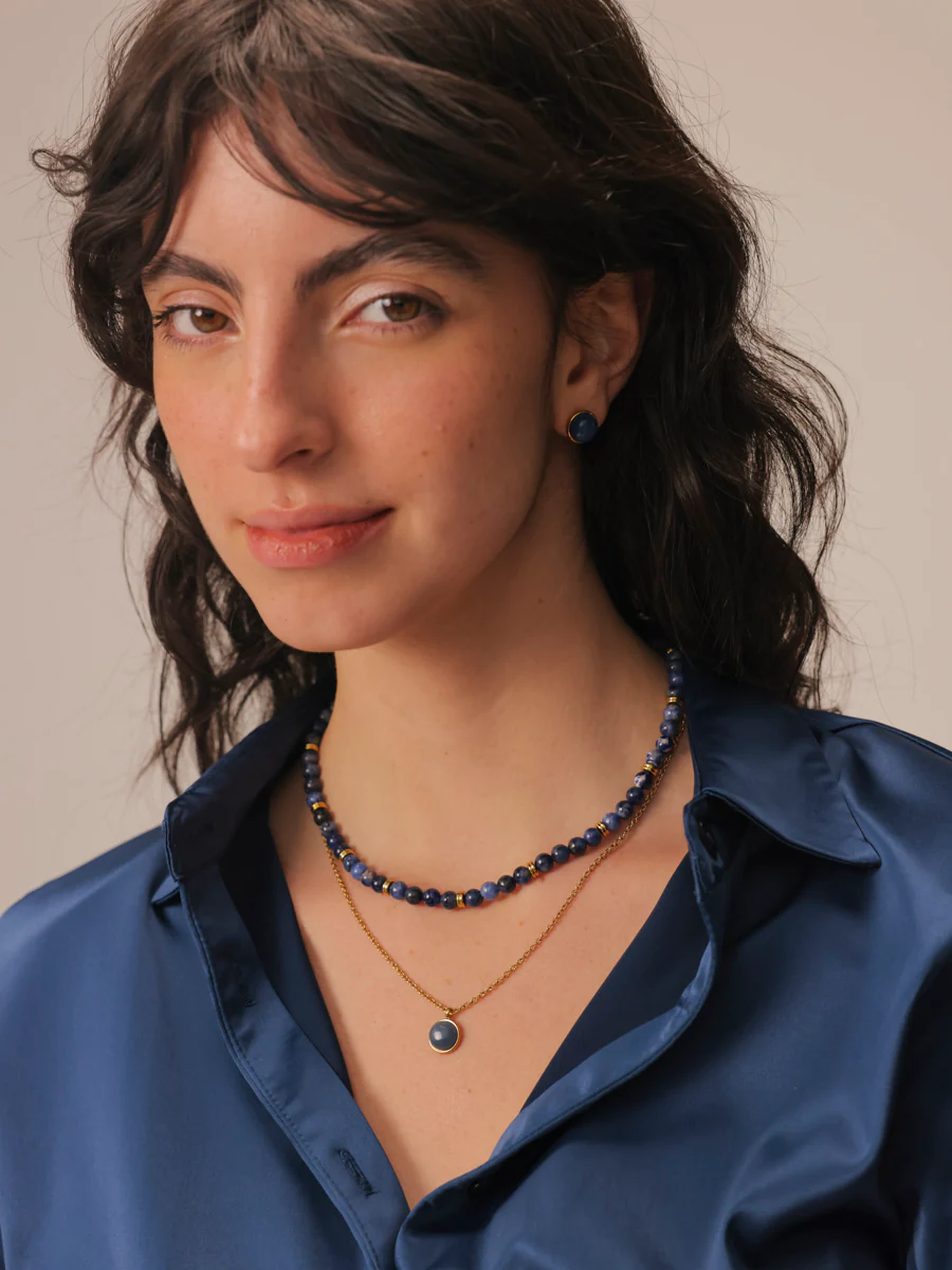 Enchanted Moments Dark Blue Kette - Image 3