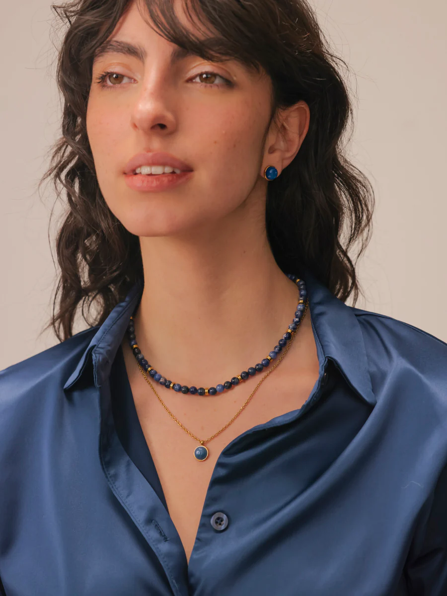 Enchanted Moments Dark Blue Kette - Image 5