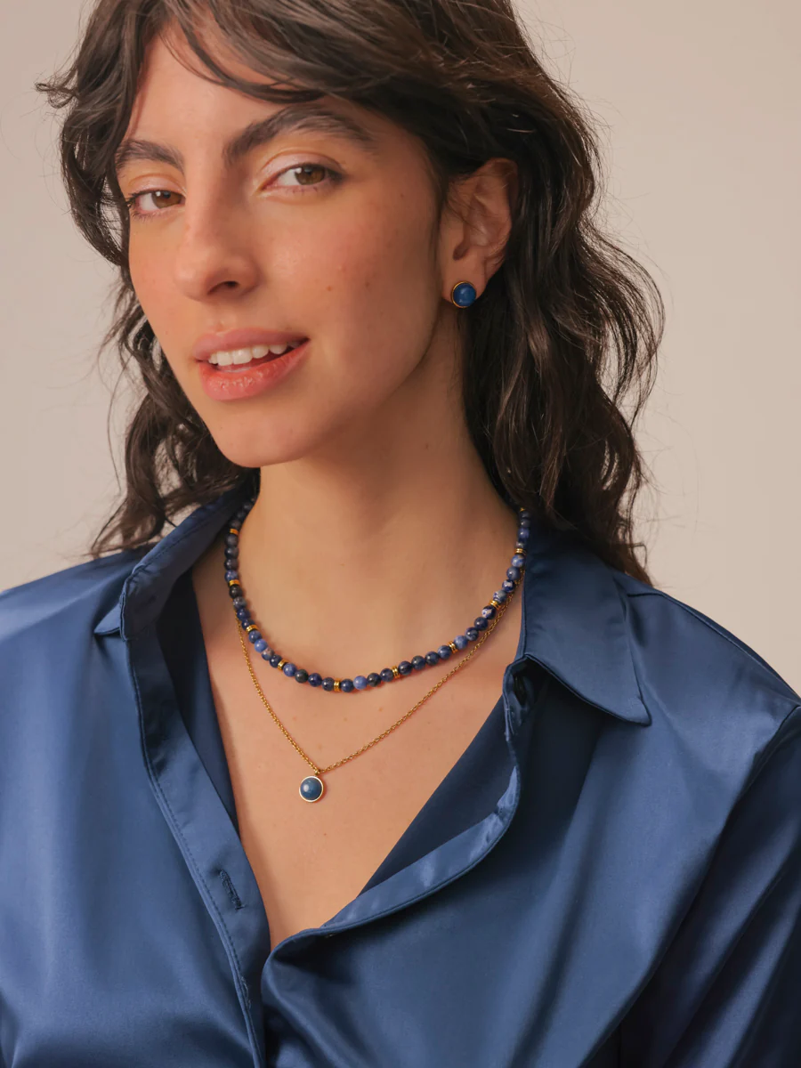 Enchanted Moments Dark Blue Kette - Image 8