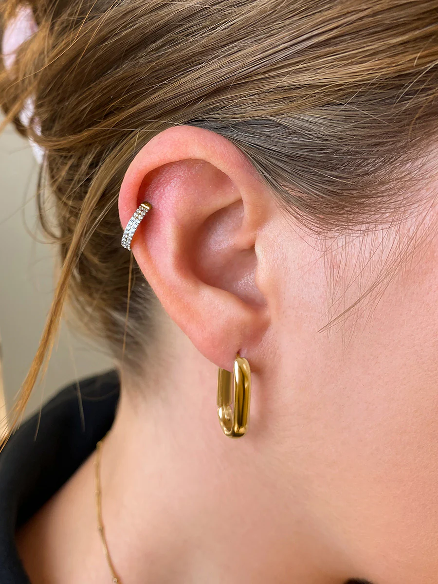 Eternity Glowing Double Hoop Titan Piercing - Image 2