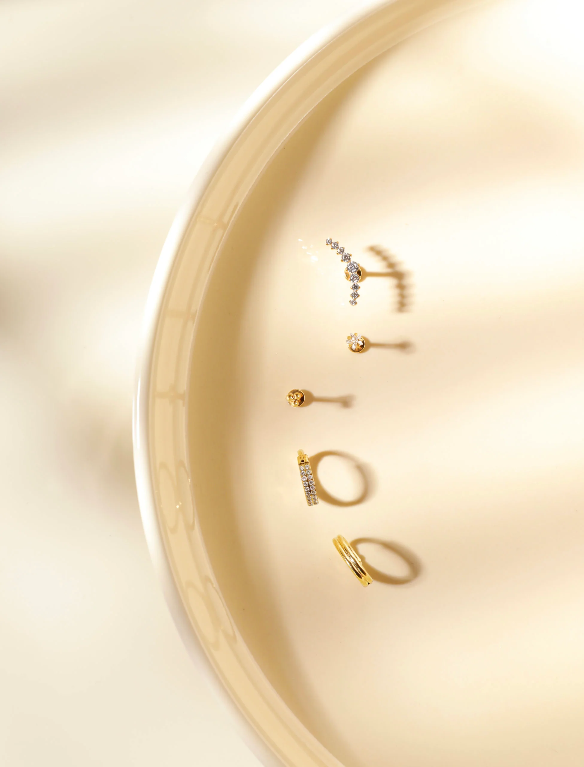 Eternity Glowing Double Hoop Titan Piercing - Image 3
