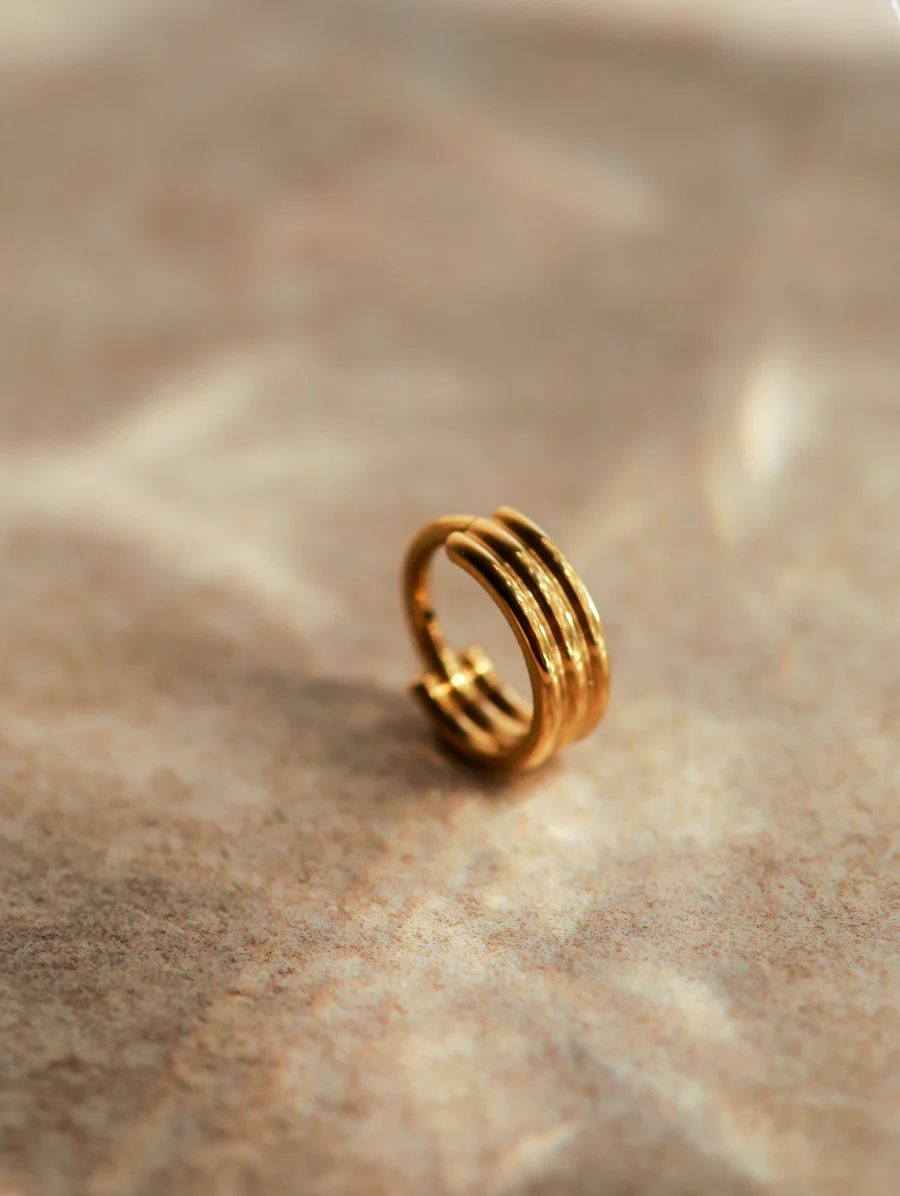 Eternity Plain Triple Hoop Titan Piercing - Image 4