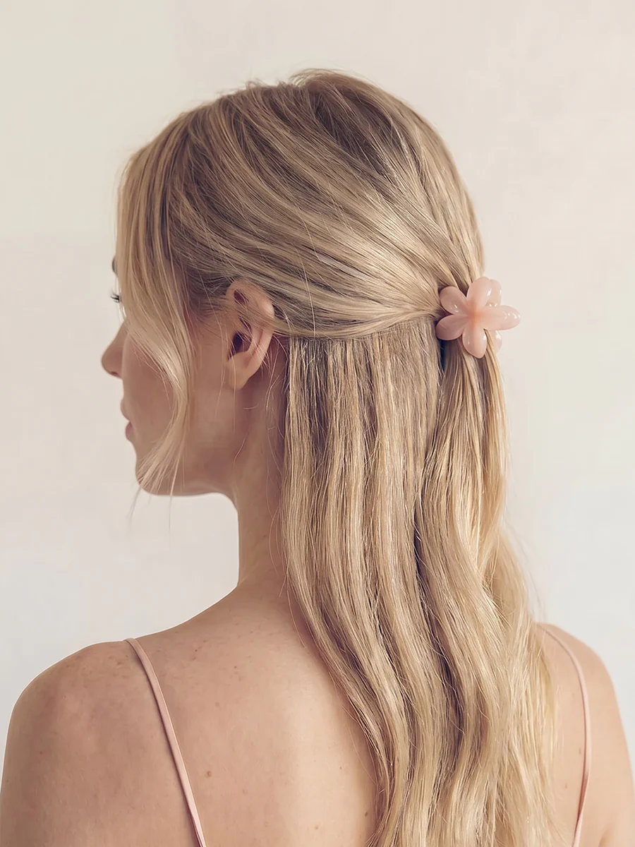 Floral Bliss Set Mini-Haarklammer Cream Pink - Image 2