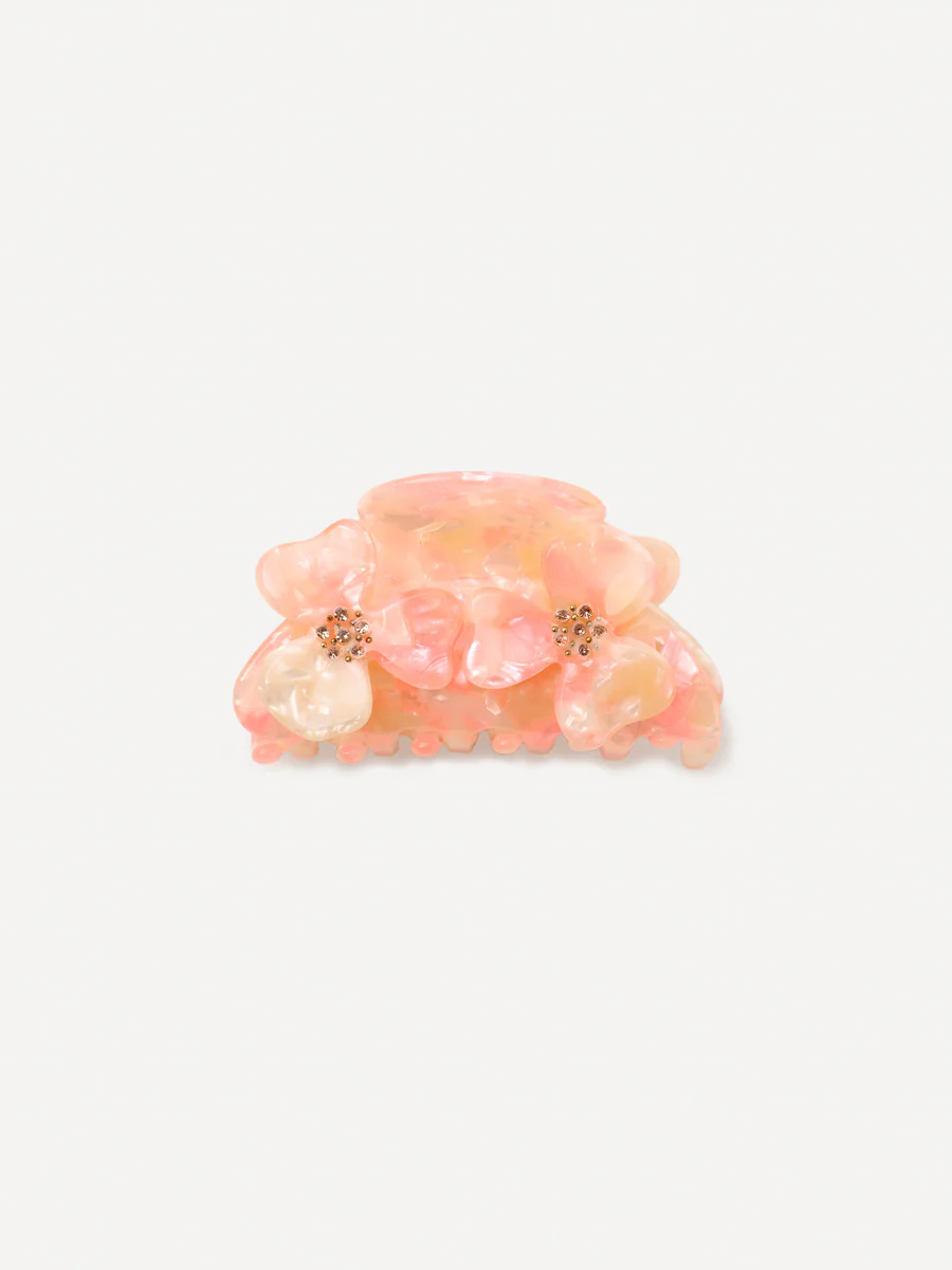 Floral Kiss Pink Haarklammer - Image 6