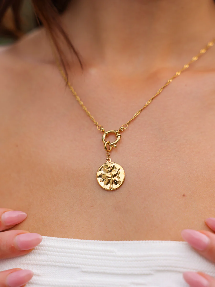 Floral Leaf Ketten-Charm - Image 2