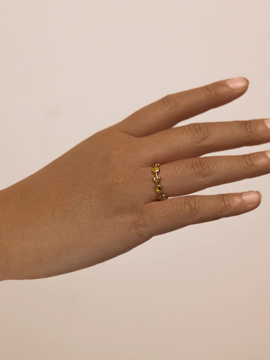 Flower Band Ring - Image 2