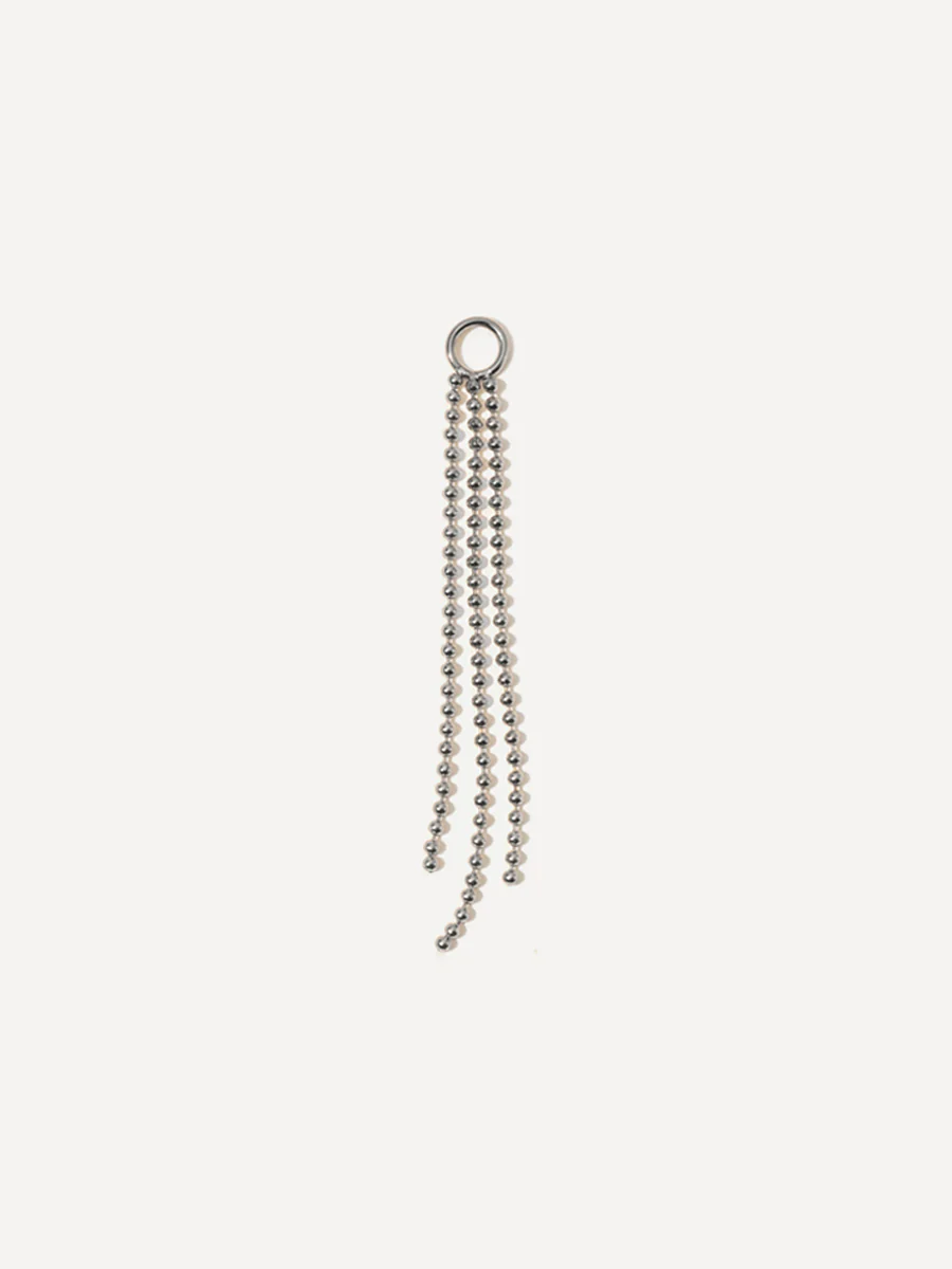 45x4mm Flowing Bead Ohrring-Charm - Image 2