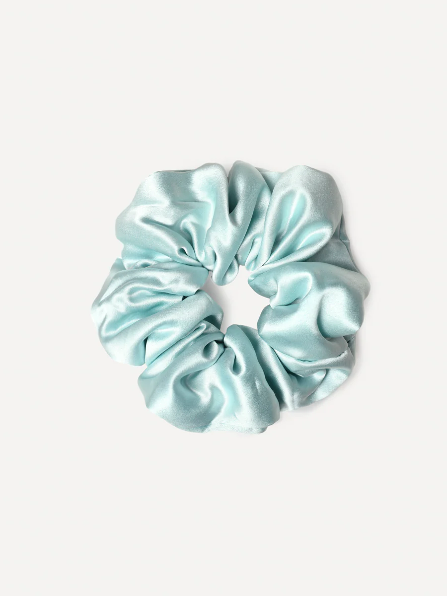 Fluffy Touch Pure Silk Scrunchie - Image 11