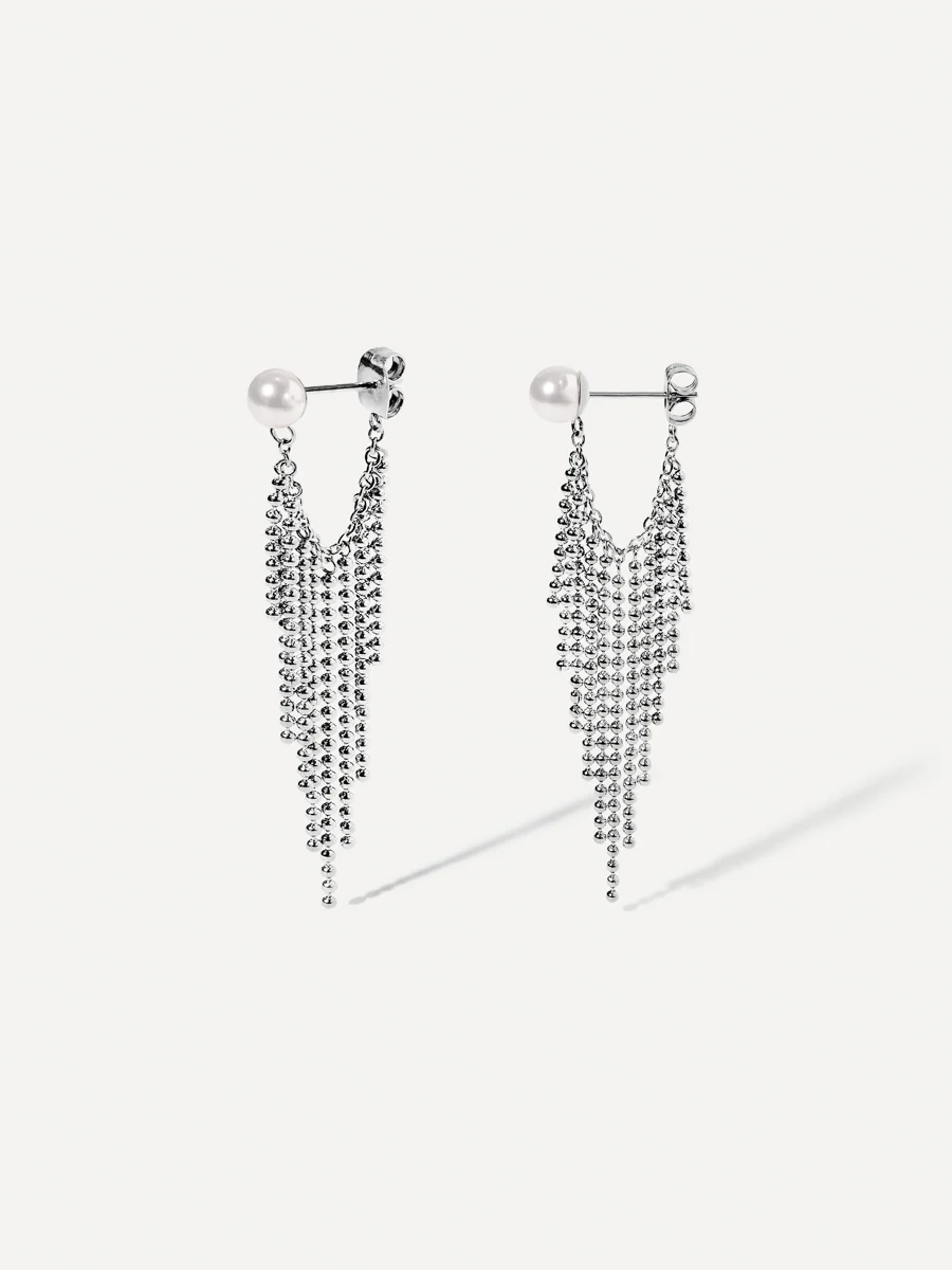 Fringe Pearl Ohrringe - Image 9