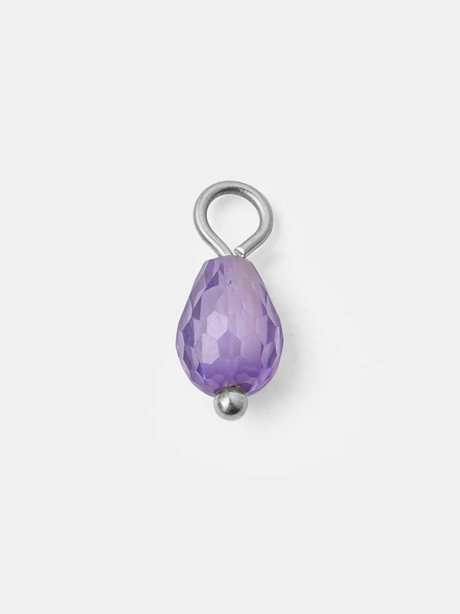 6x8,2mm Gentle Tear Ohrring-Charm - Image 6