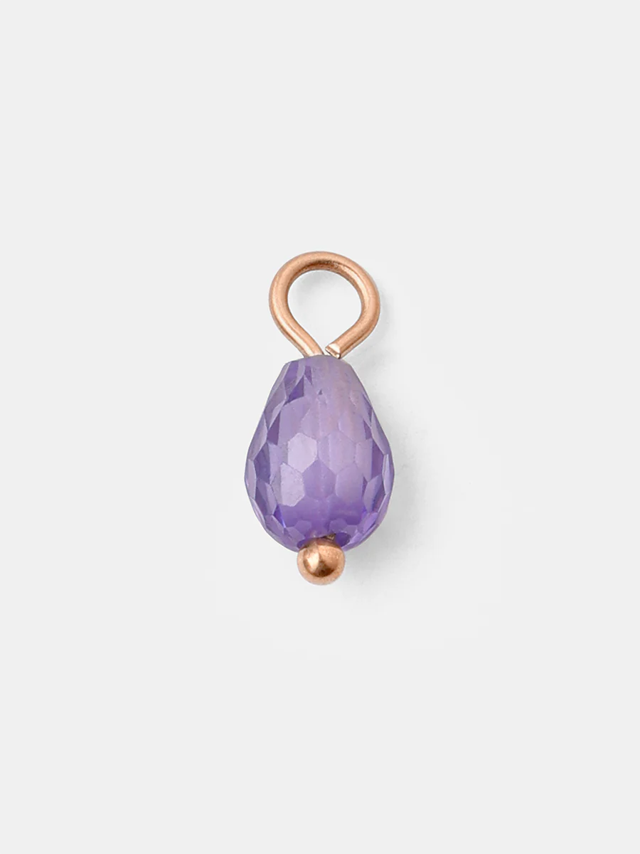 6x8,2mm Gentle Tear Ohrring-Charm - Image 7