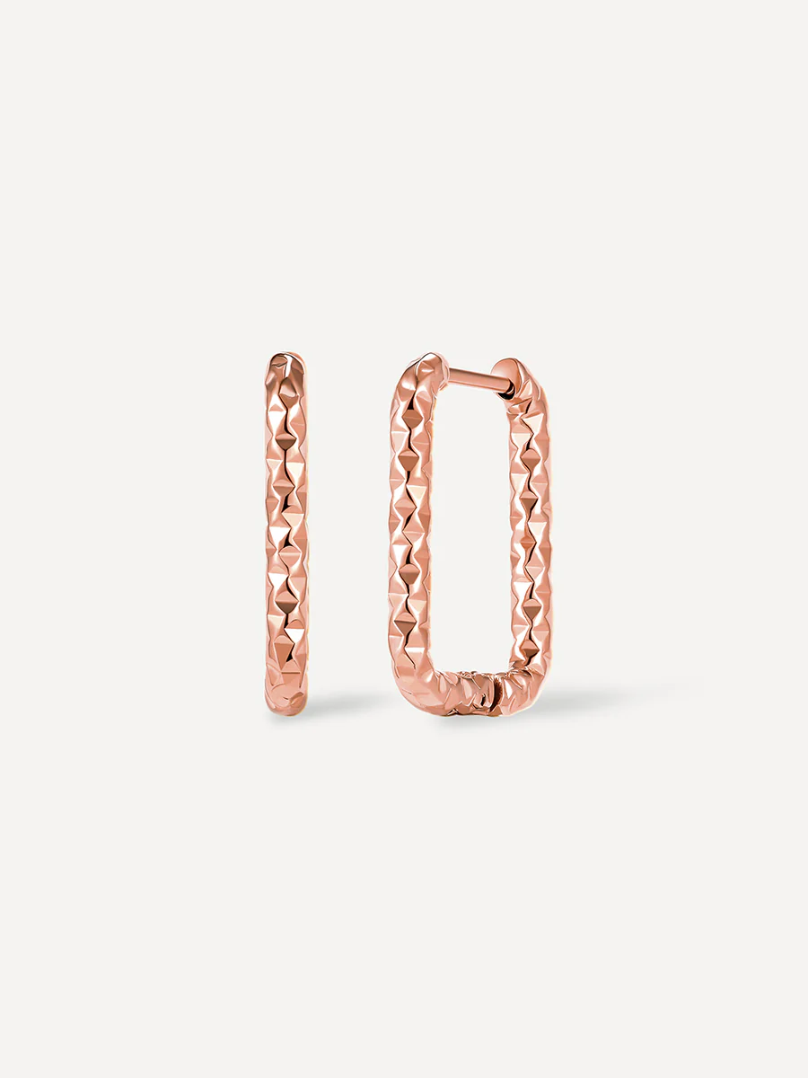 Geometric Hoop Ohrringe - Image 10