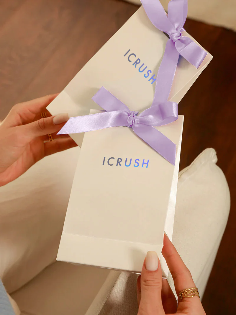 GESCHENKVERPACKUNG-Purple Ribbon - Image 4