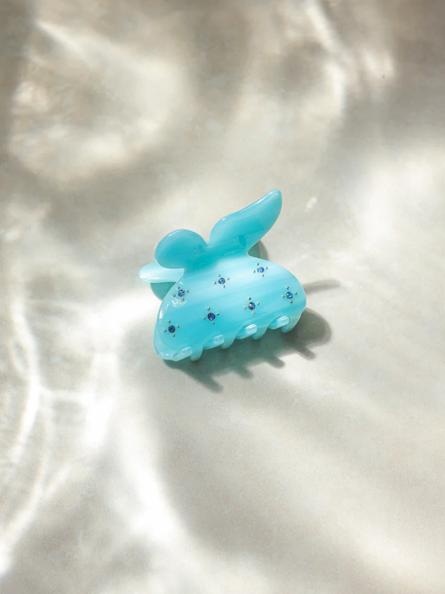 Gleam Butterfly Light Blue Haarklammer - Image 4