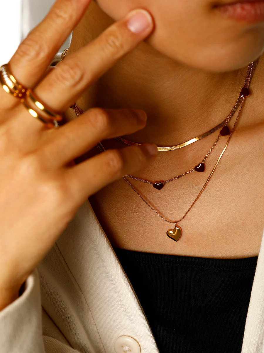 Glossy Heart Kette - Image 5