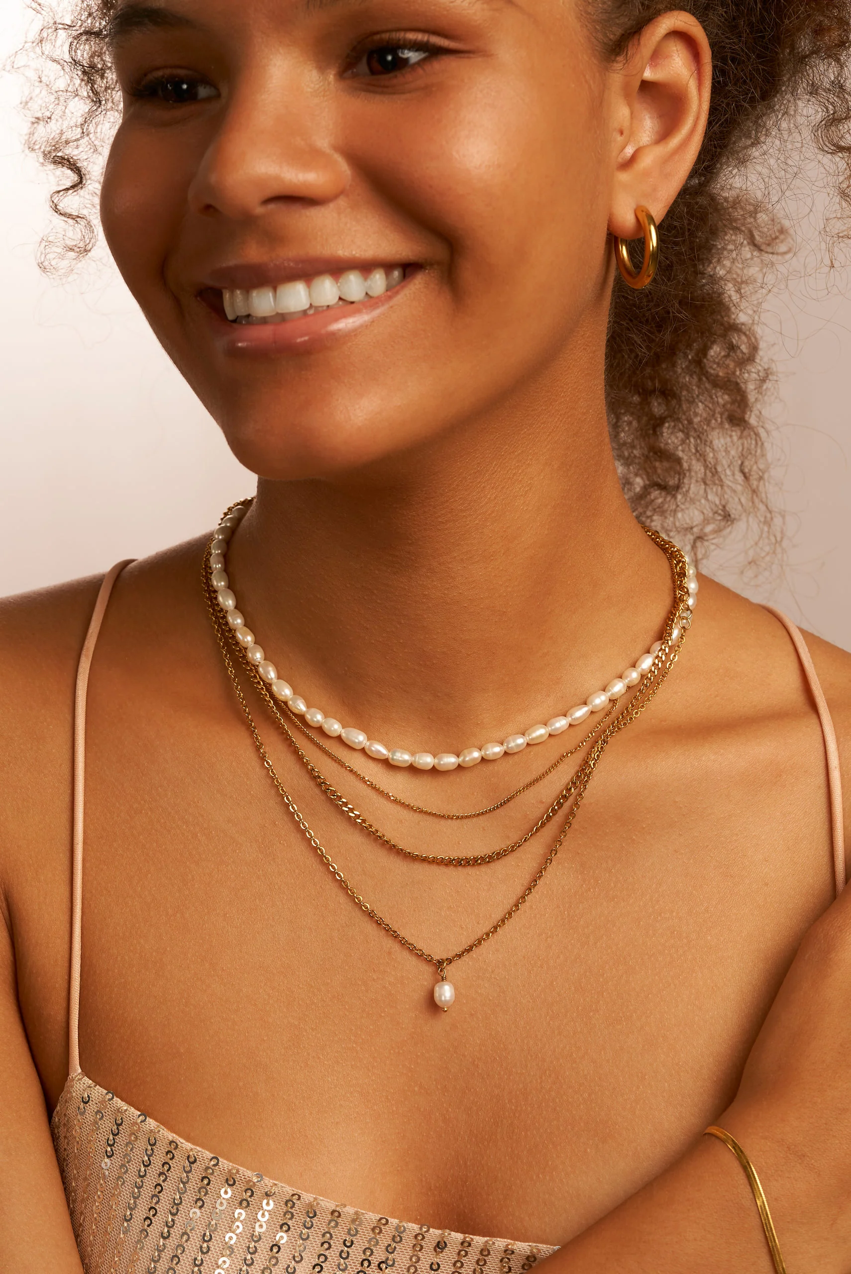 24mm GLOSSY HOOPS Medium Ohrringe - Image 7