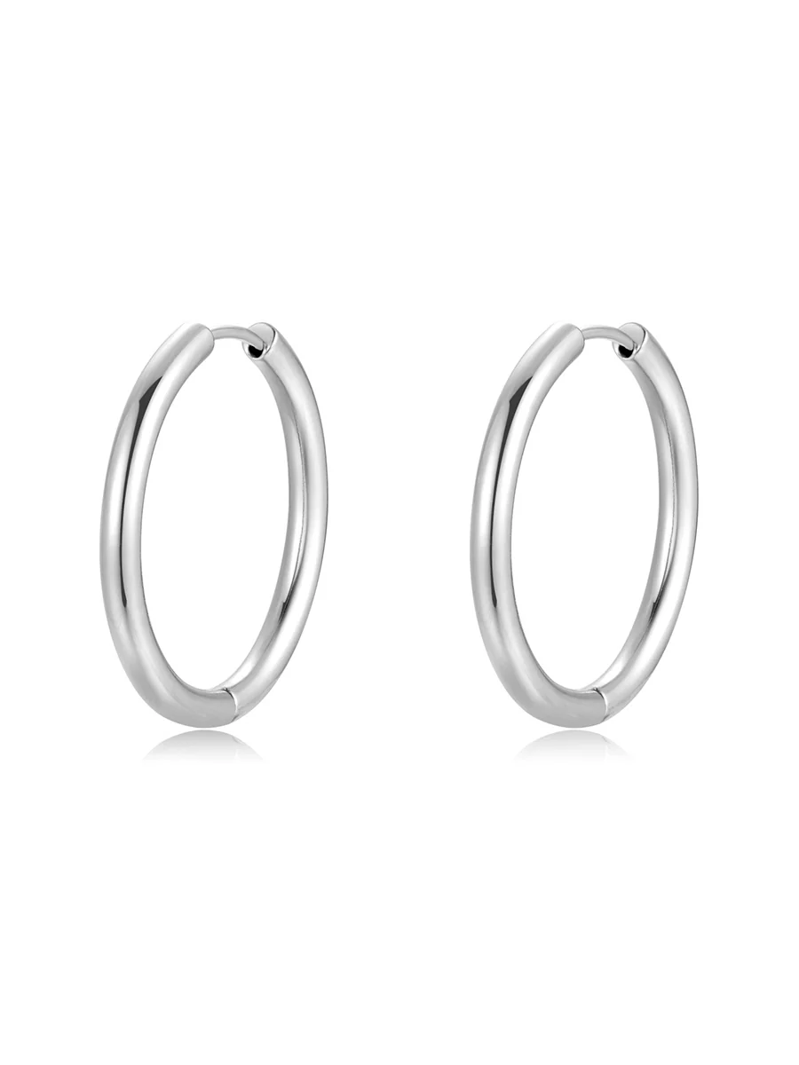 30mm GLOSSY HOOPS OHRRINGE - Image 5