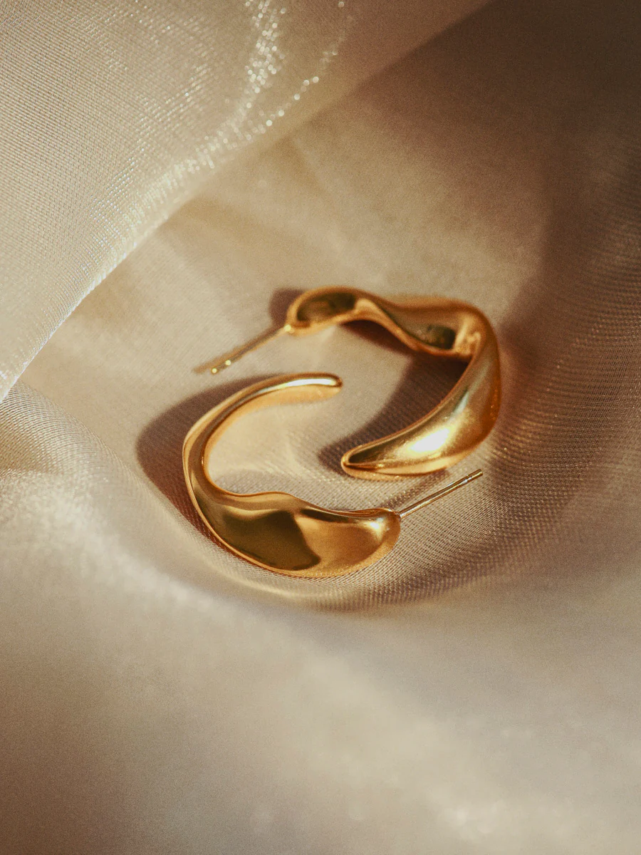 Graceful Ribbon Ohrringe - Image 6