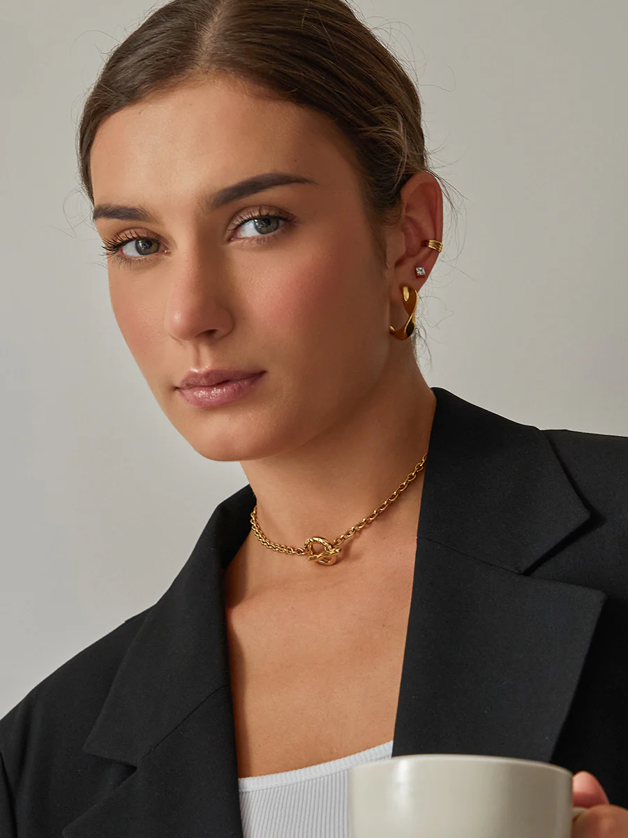 Graceful Ribbon Ohrringe - Image 7
