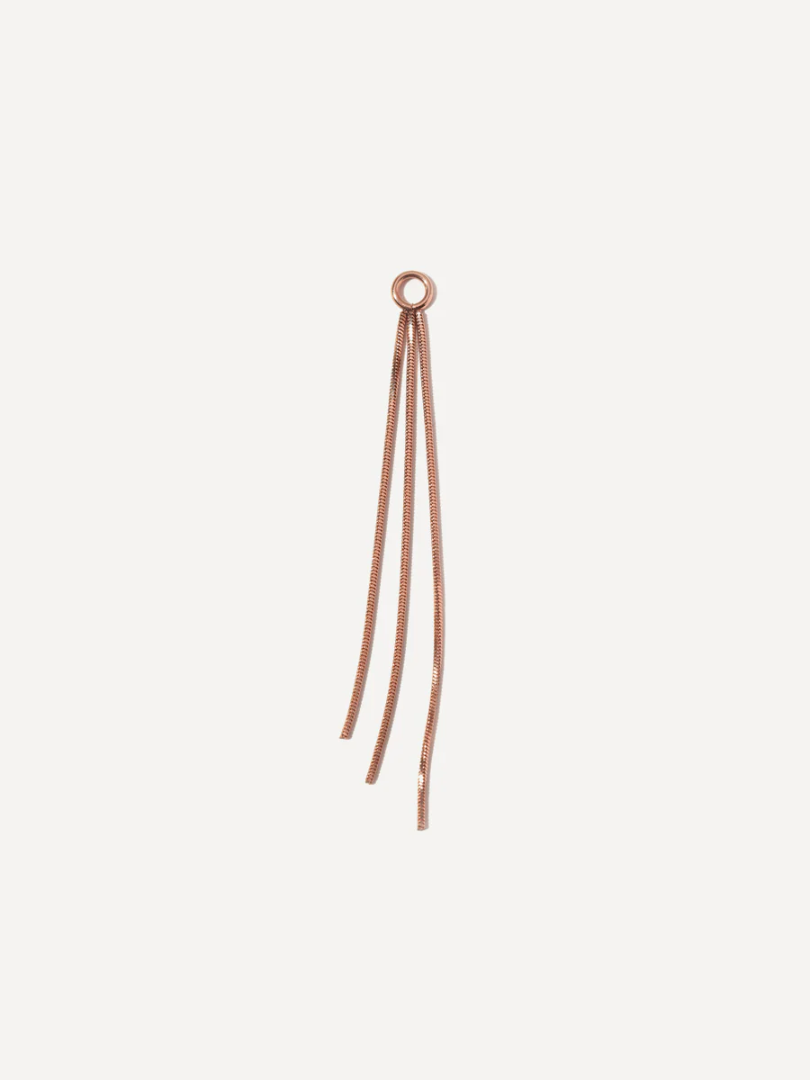 60x3mm Graceful Tassel Ohrring-Charm - Image 3