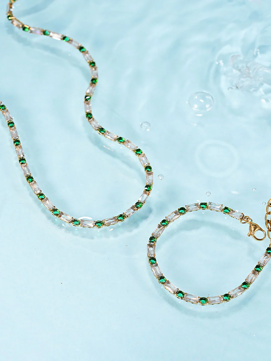 Green Circle Kette - Image 6