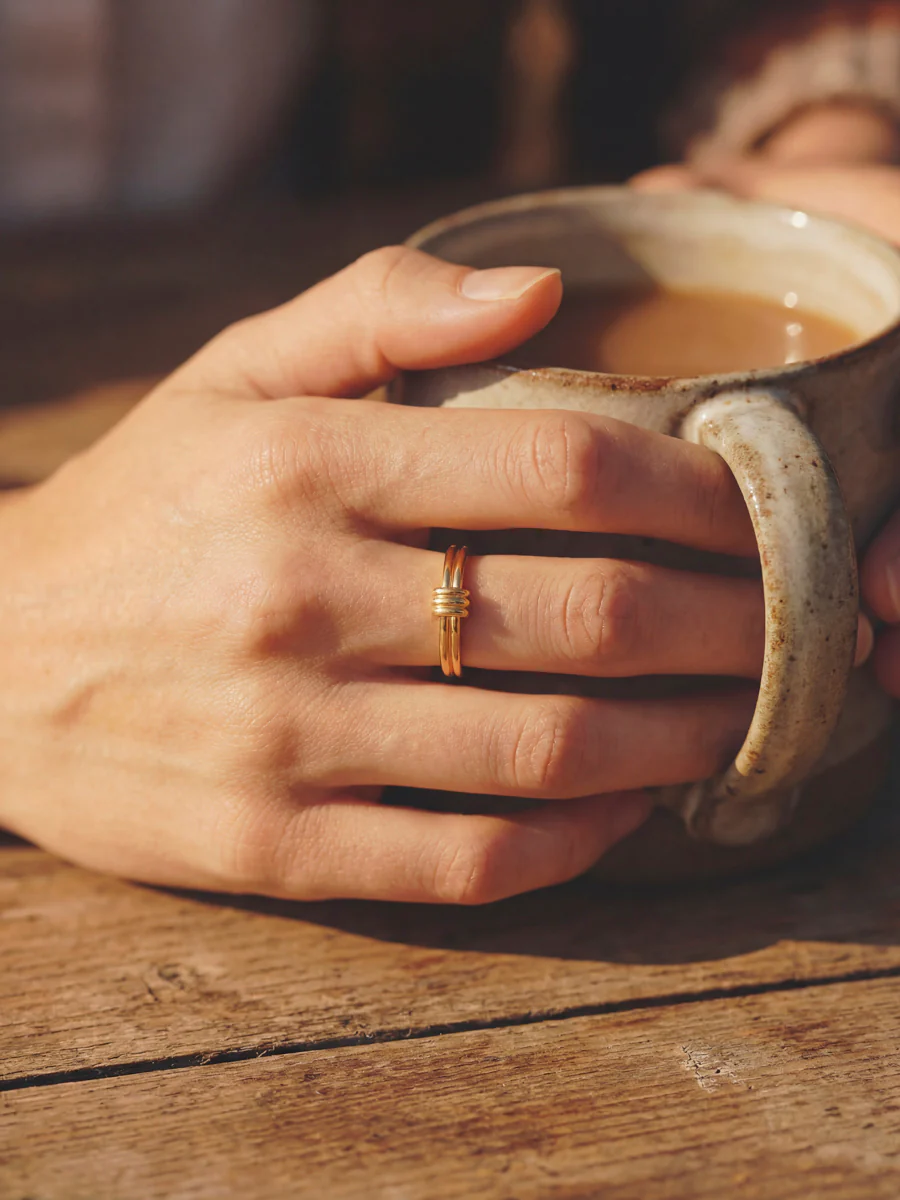 Harmony Trio Loop Ring - Image 3