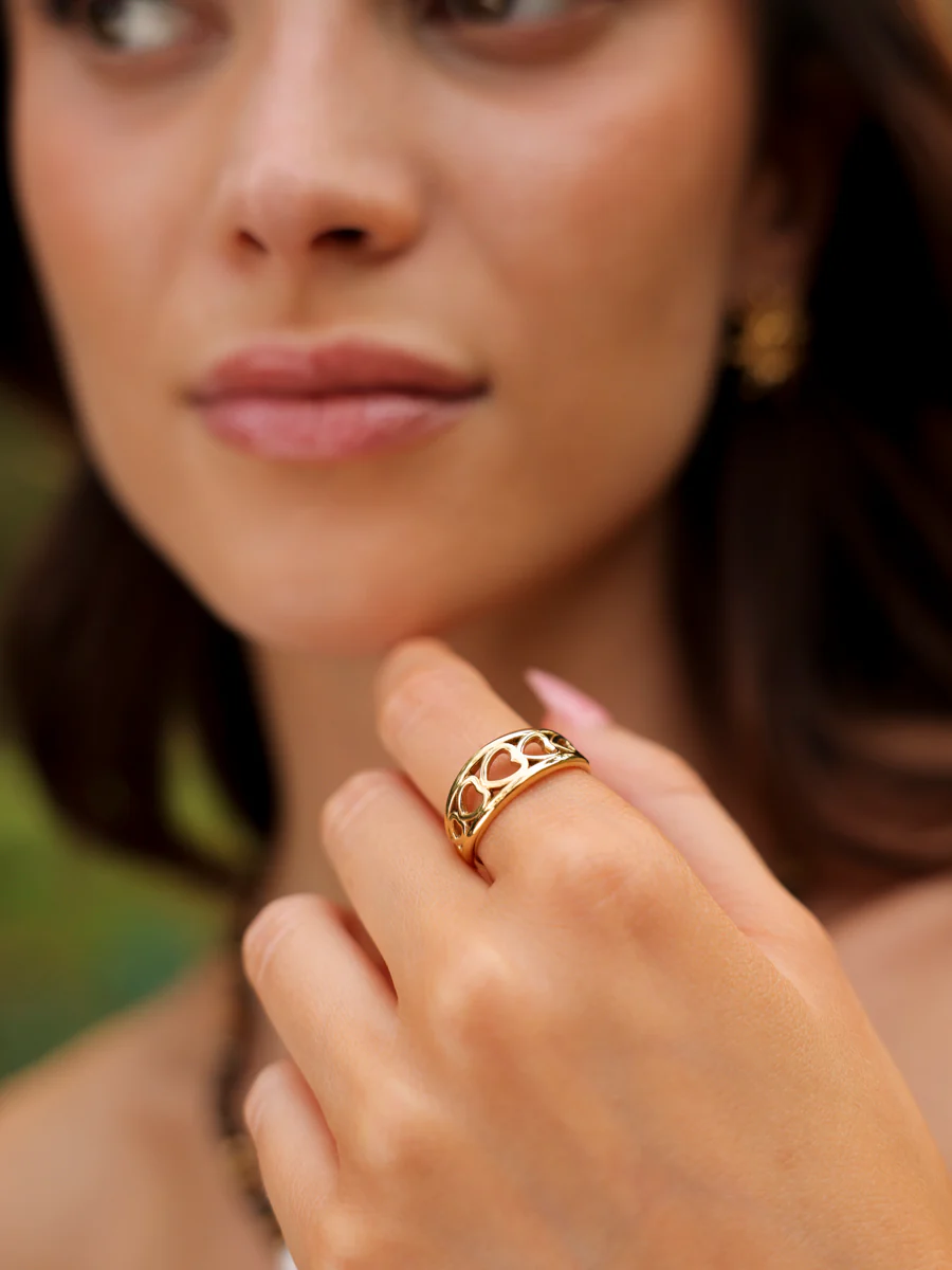 Heart Loop Ring - Image 2