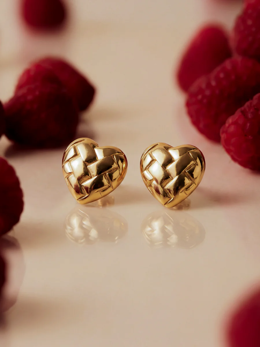 Heart Weave Ohrringe - Image 4