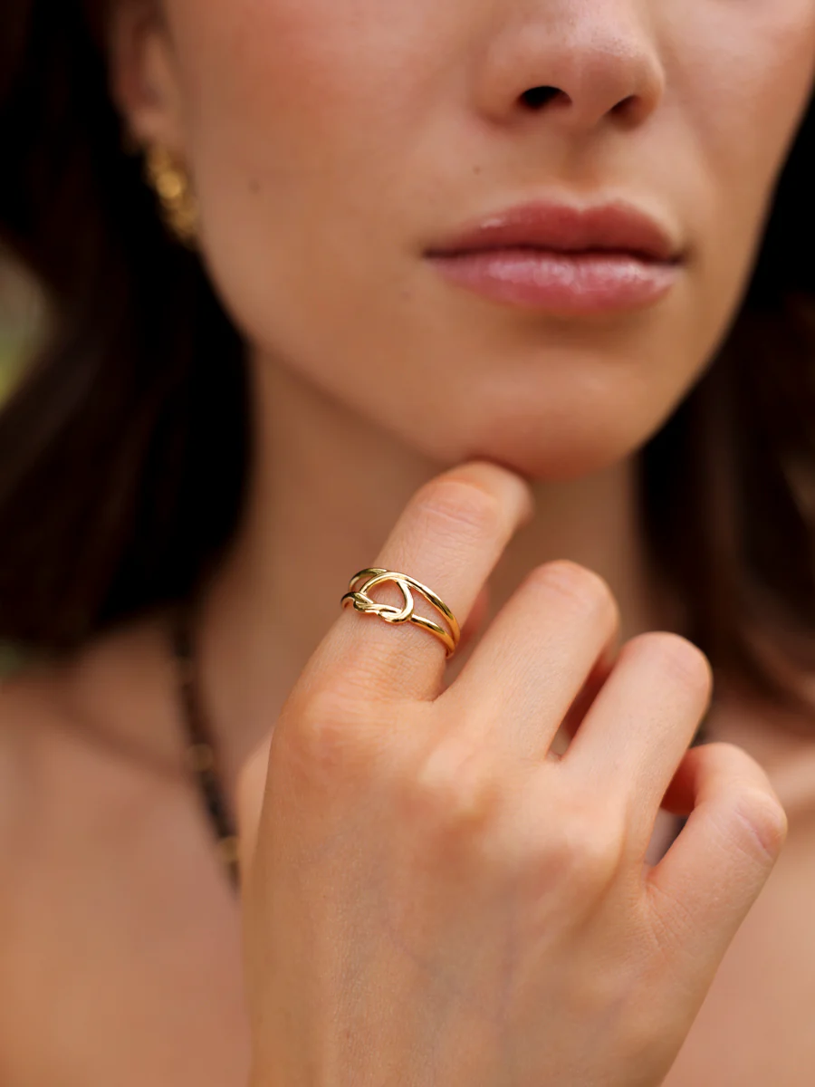 Intertwined Heart Ring - Image 2