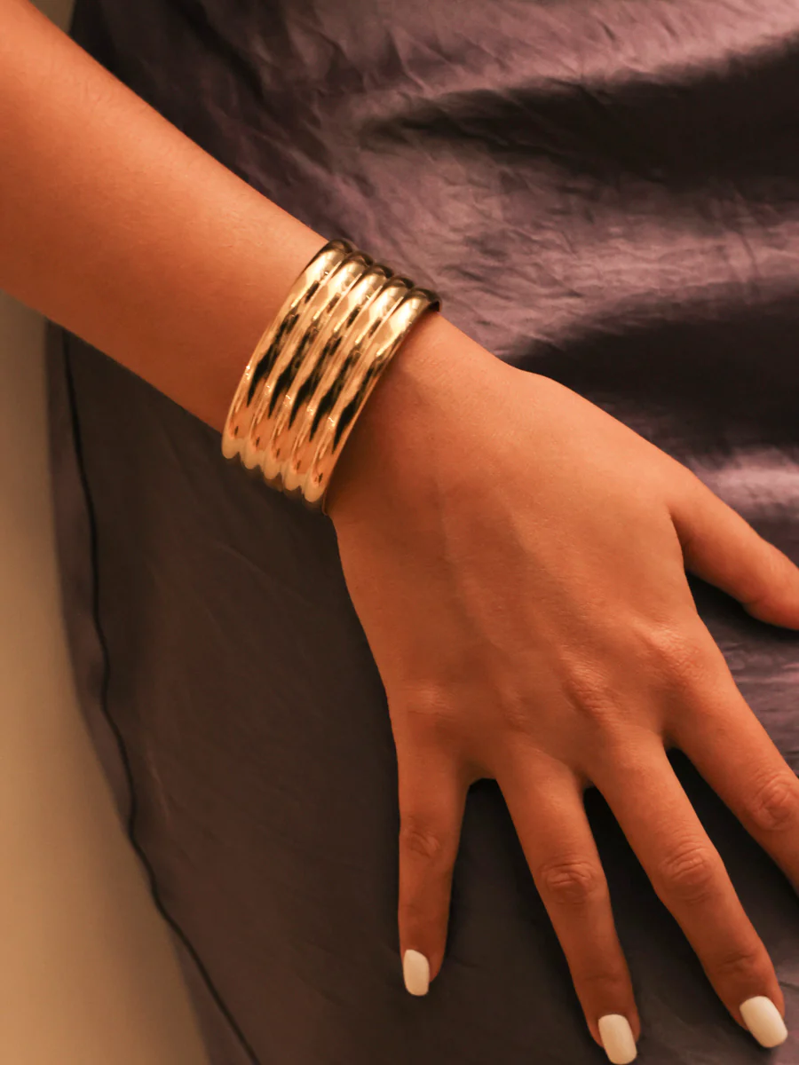 Layered Line Armcuff - Image 6