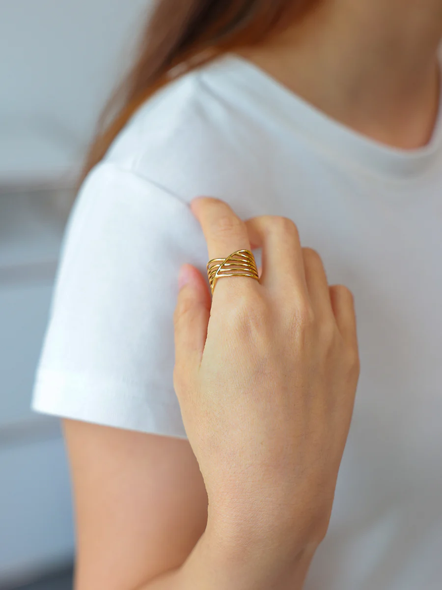 Layered Rhythm Ring - Image 5