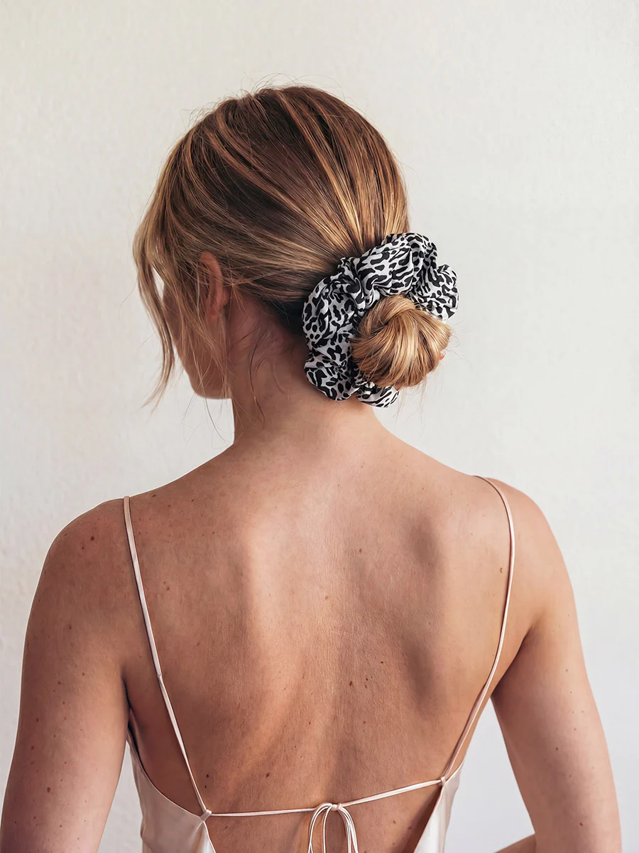 Leopard Beauty Scrunchie - Image 2