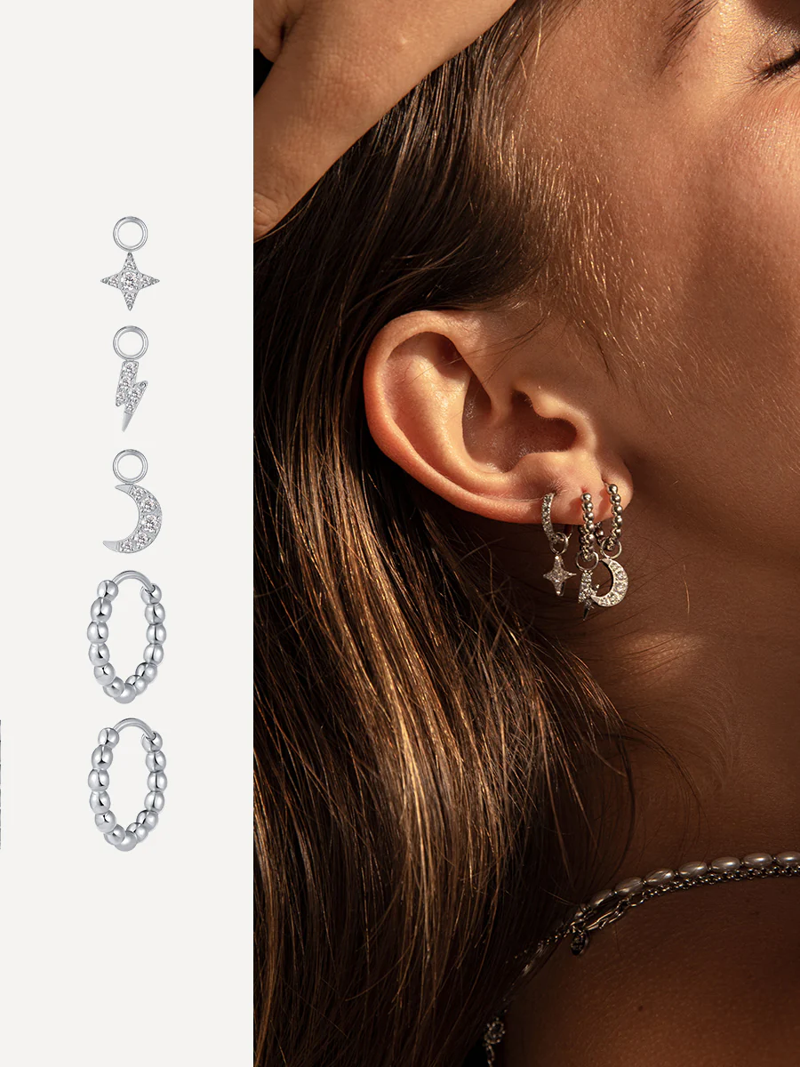 Lunar Sparkle Ohrring-Charm - Image 7