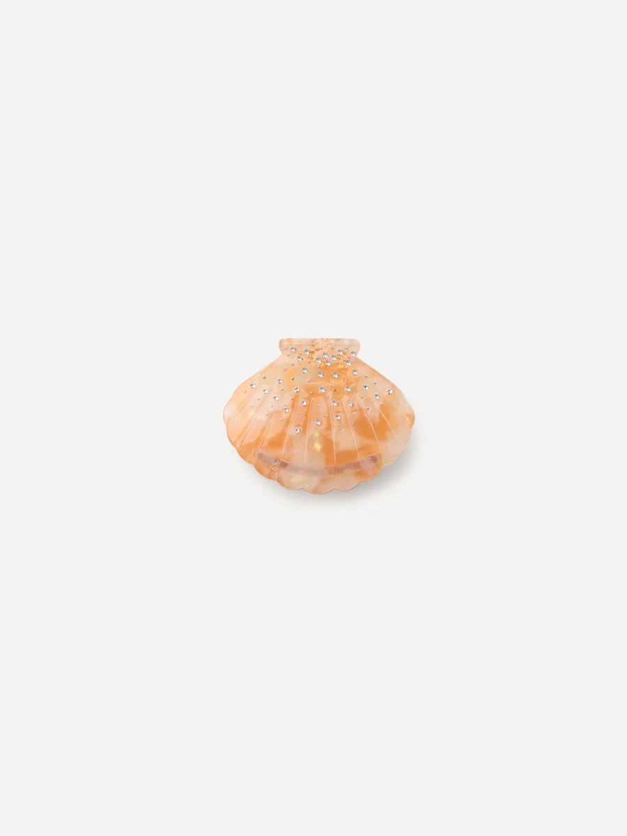 Lustrous Shell Beige Haarklammer - Image 5