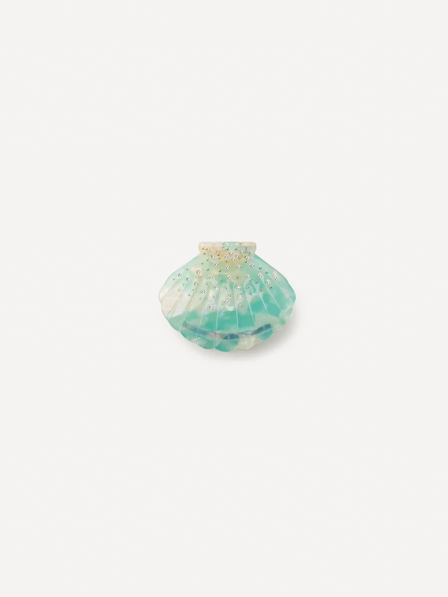 Lustrous Shell Blue Haarklammer - Image 5