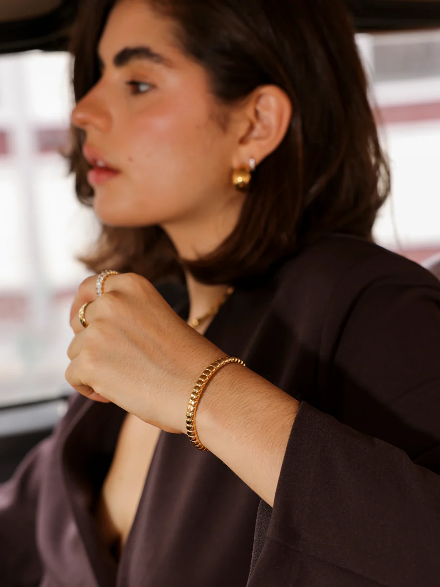 Lustrous Wave Armcuff - Image 2