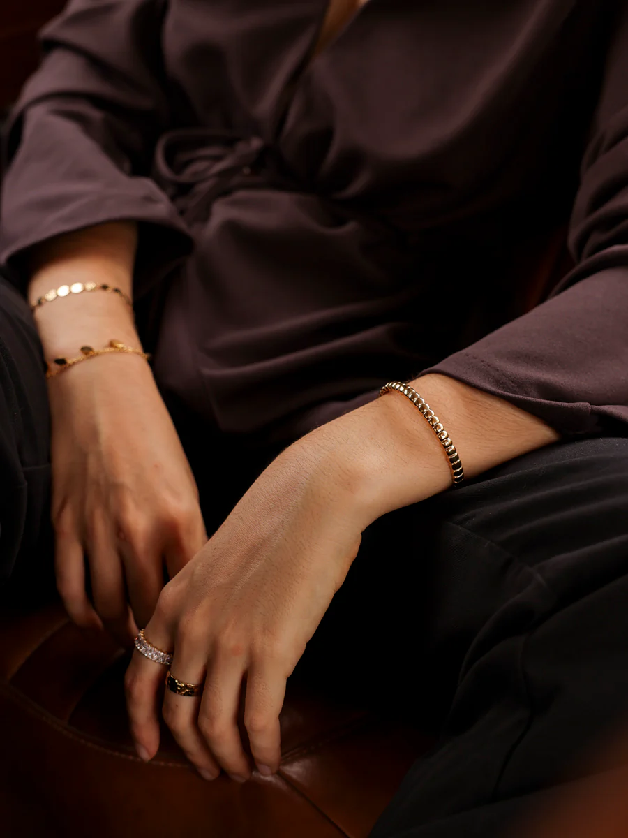 Lustrous Wave Armcuff - Image 8