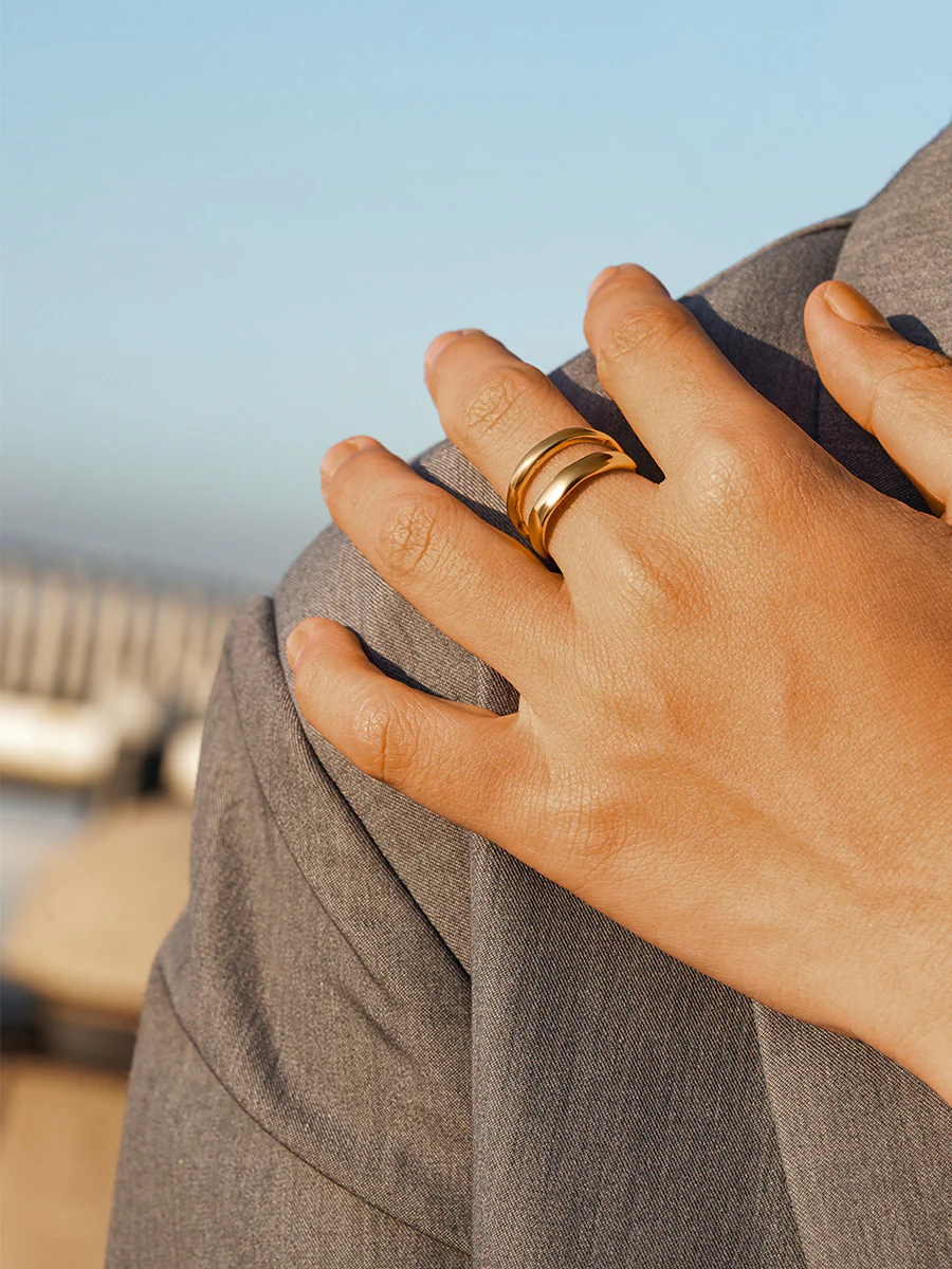 Metal Waves Ring - Image 2