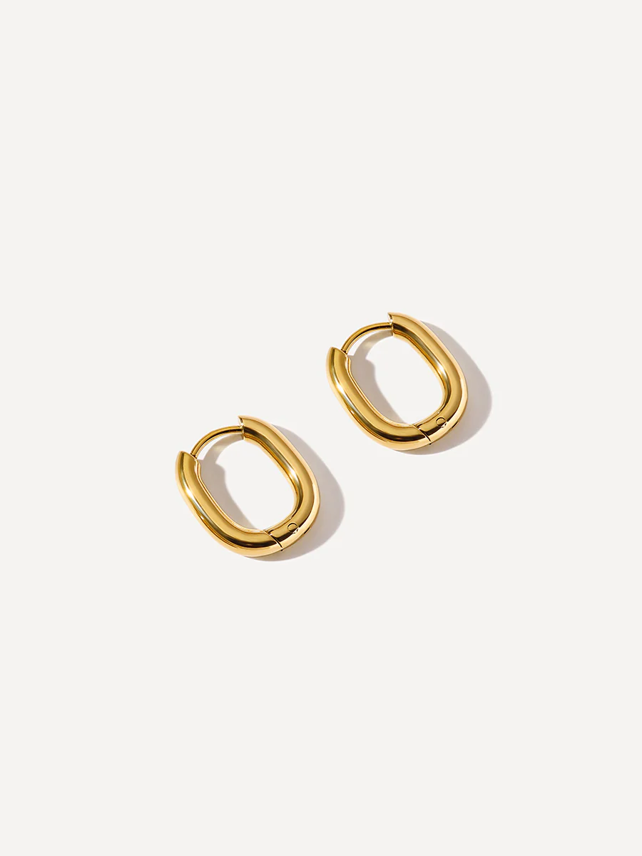 Mini U Hoop Ohrringe - Image 13