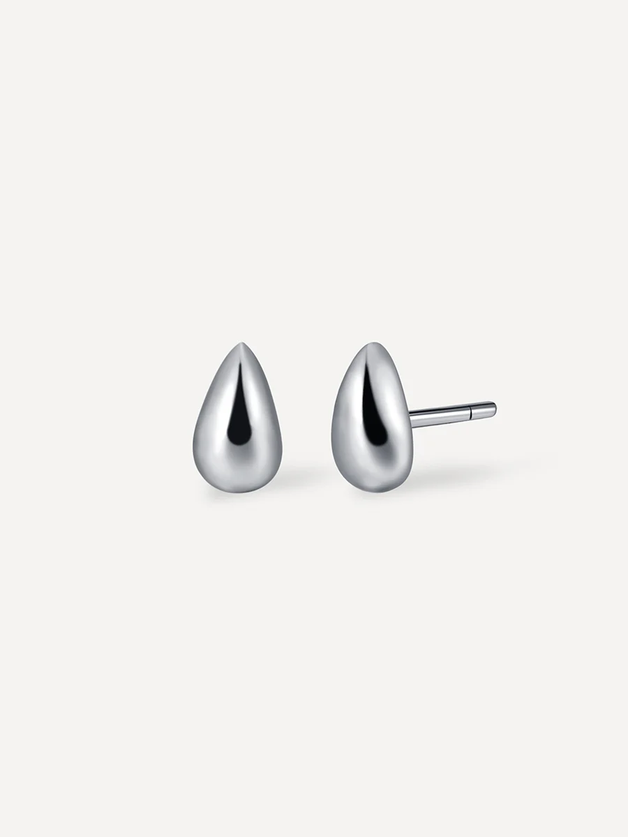 Minimalist Droplet Ohrringe - Image 13