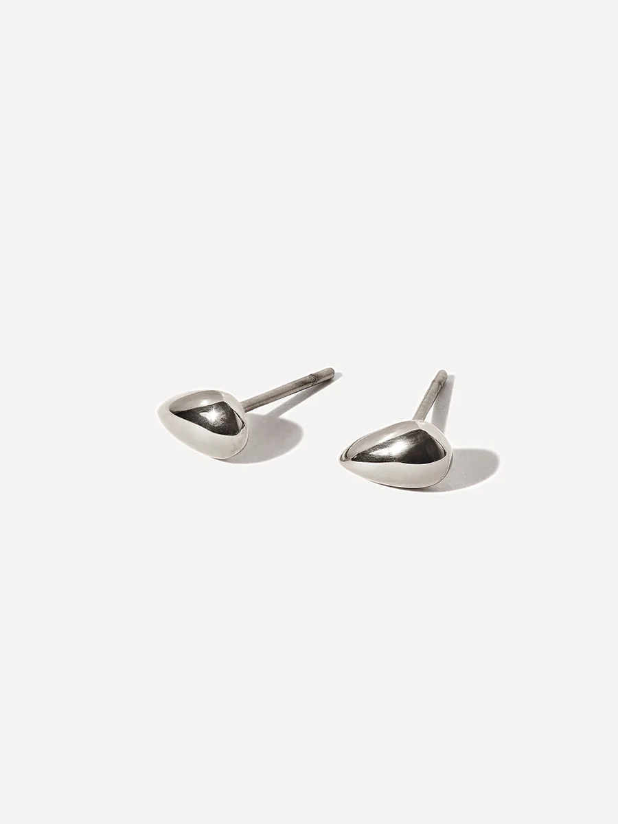 Minimalist Droplet Ohrringe - Image 15