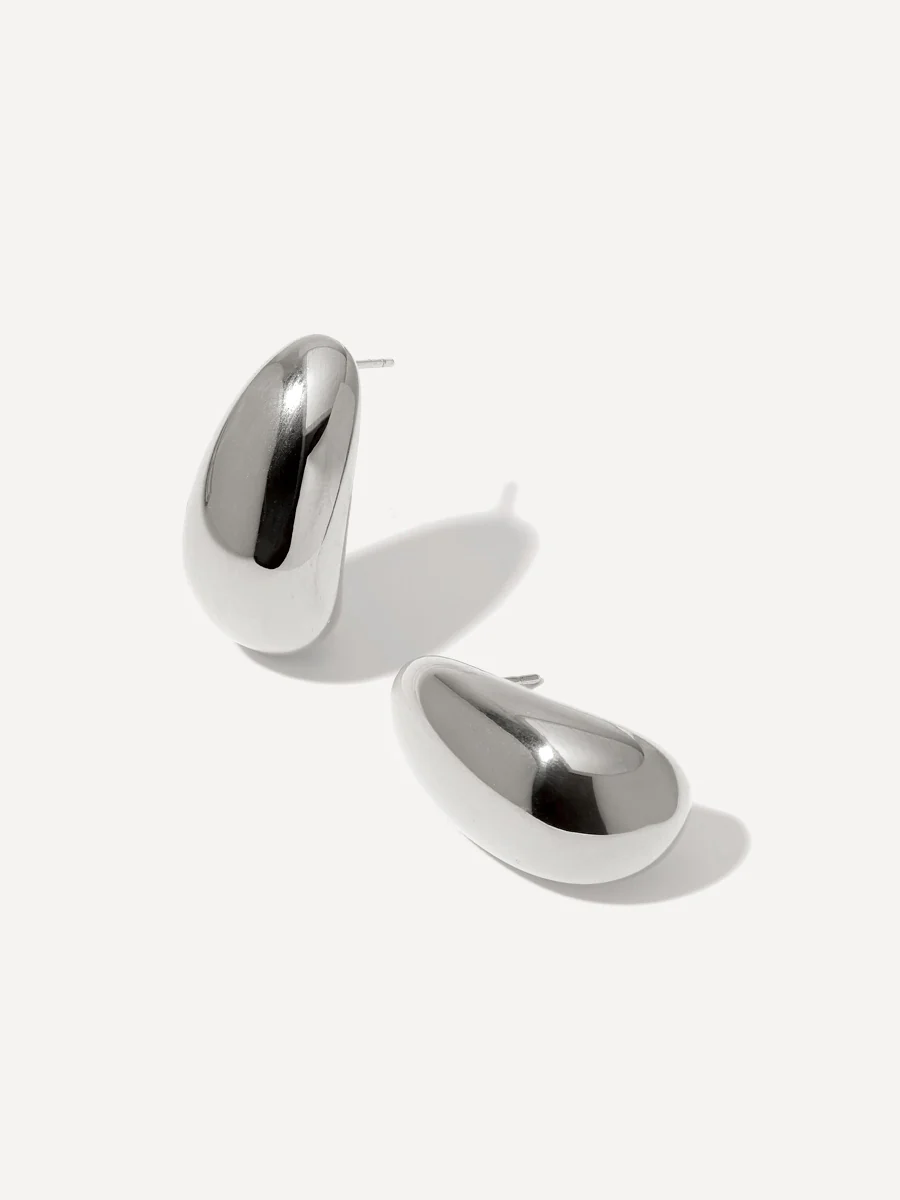 Mirrored Teardrop Ohrringe - Image 6