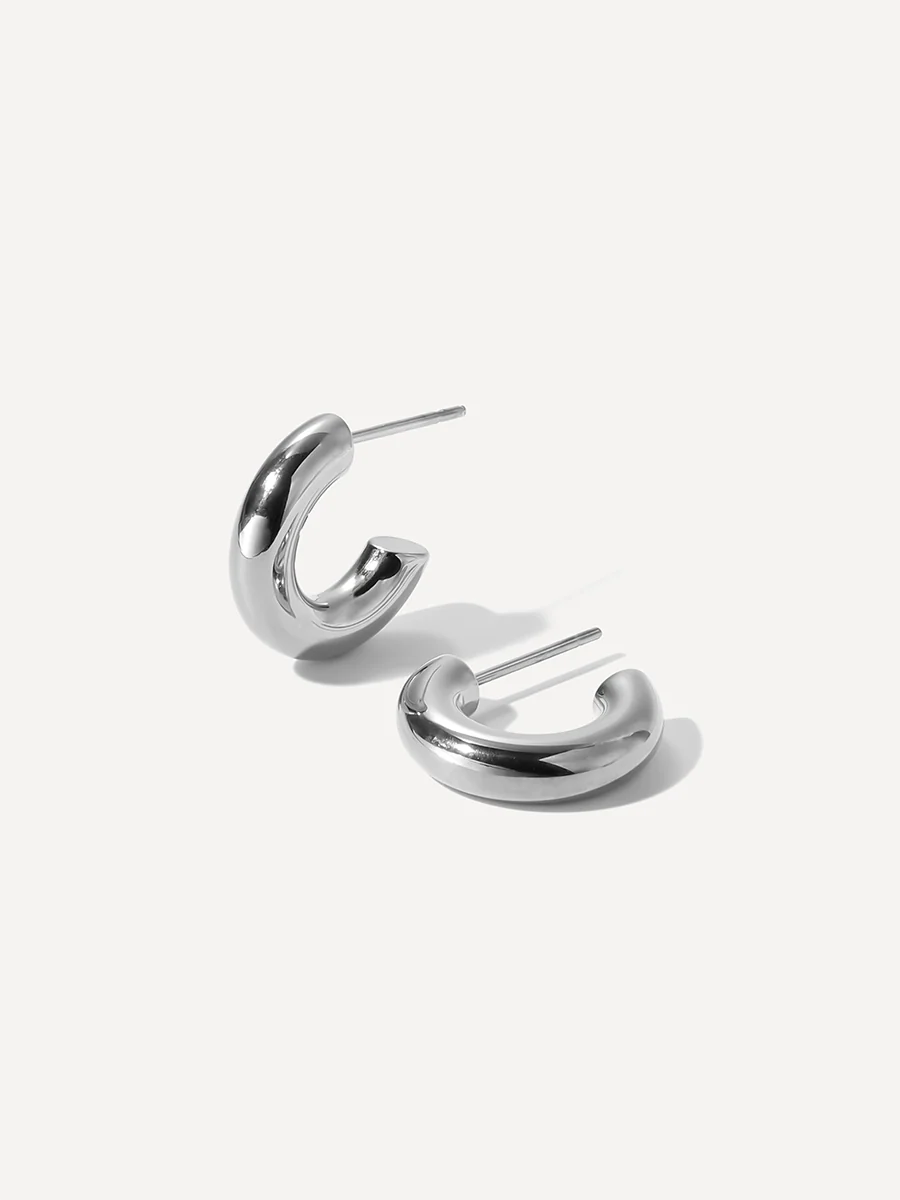 Modern Hoop Baby Ohrringe - Image 11