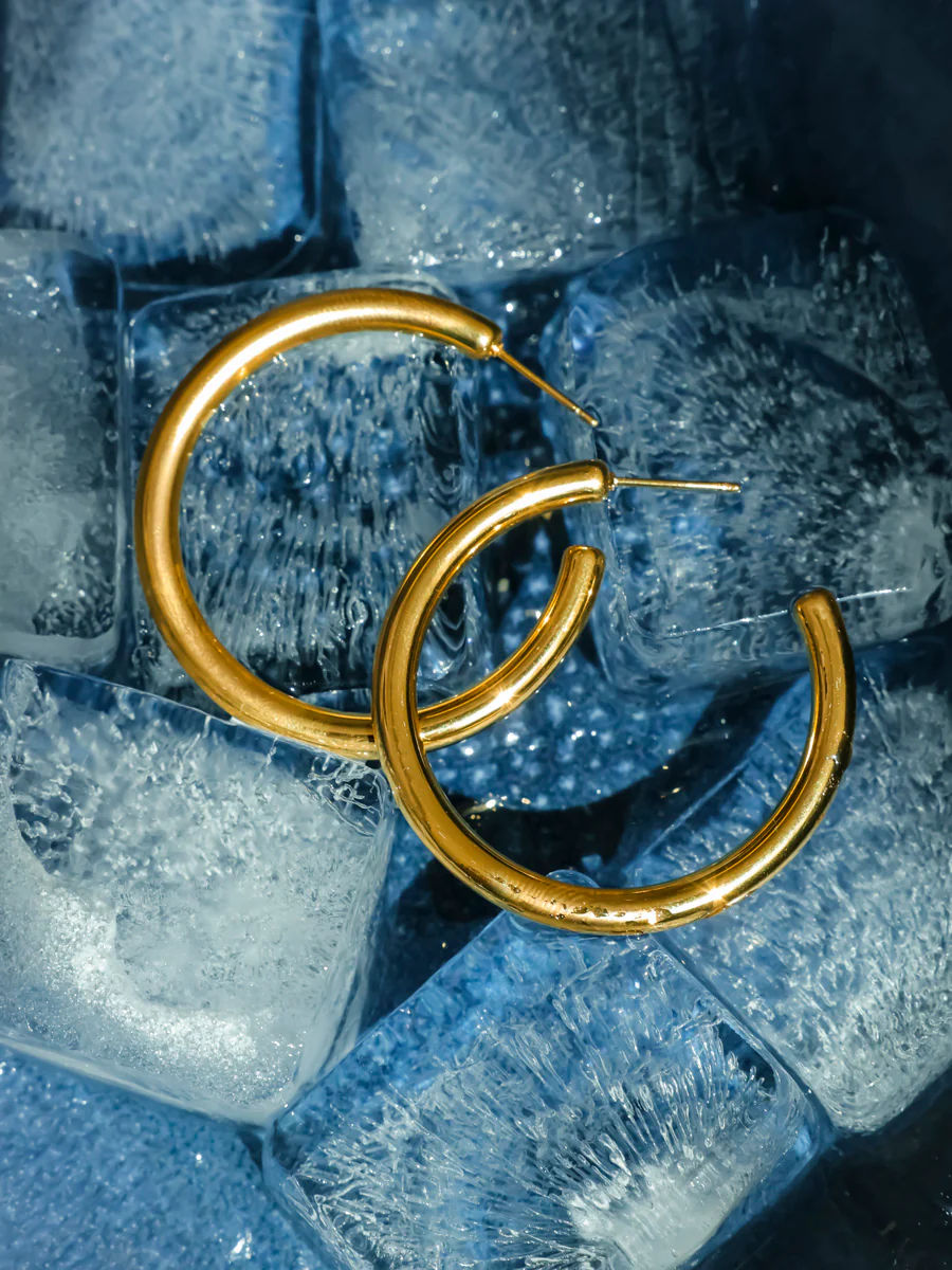 Modern Hoop Ohrringe - Image 4