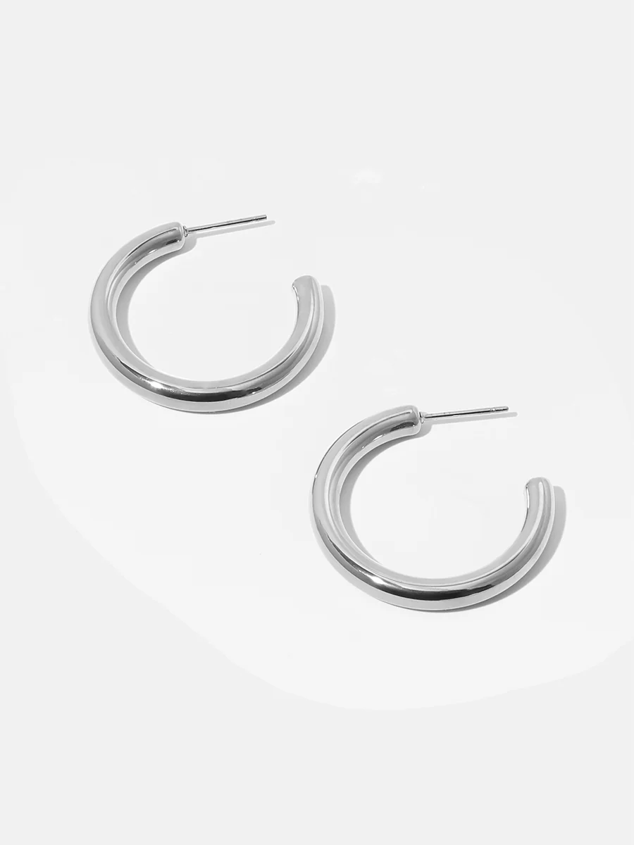 Modern Hoop Small Ohrringe - Image 7